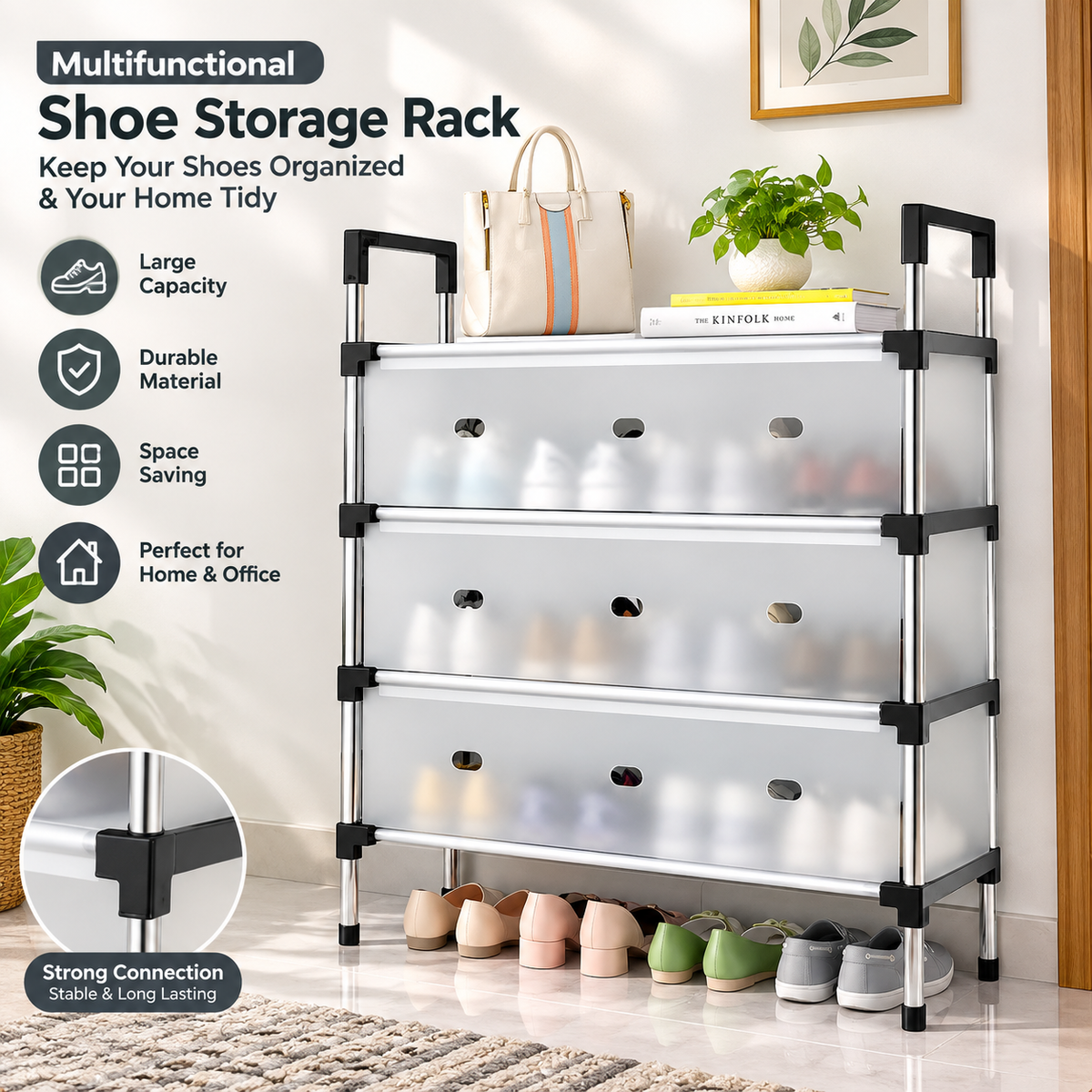 Multi-Tier Shoe Organizer
