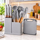 Knife & Utensil Set with Stand