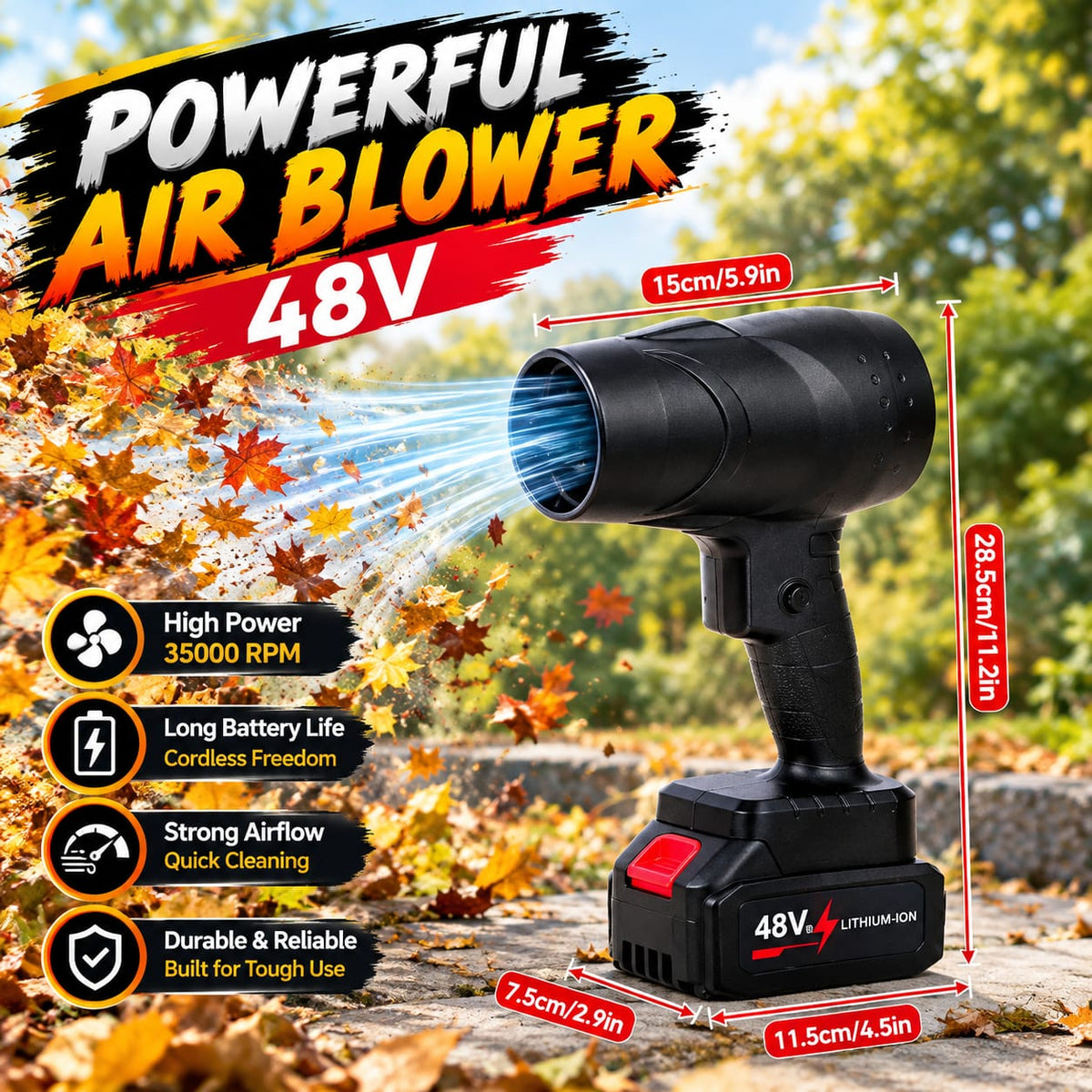 Cordless Jet Duster Blower