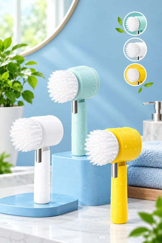 Handheld Multifunctional Electric Floor Cleaning Brush