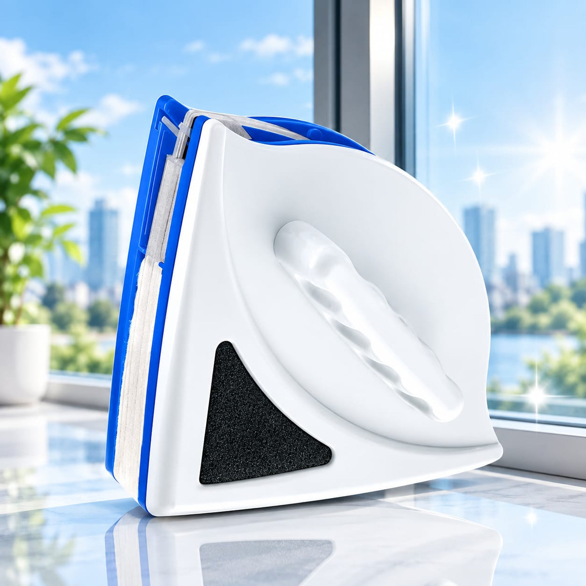 Doublefaced Glass Cleaner Magnetic